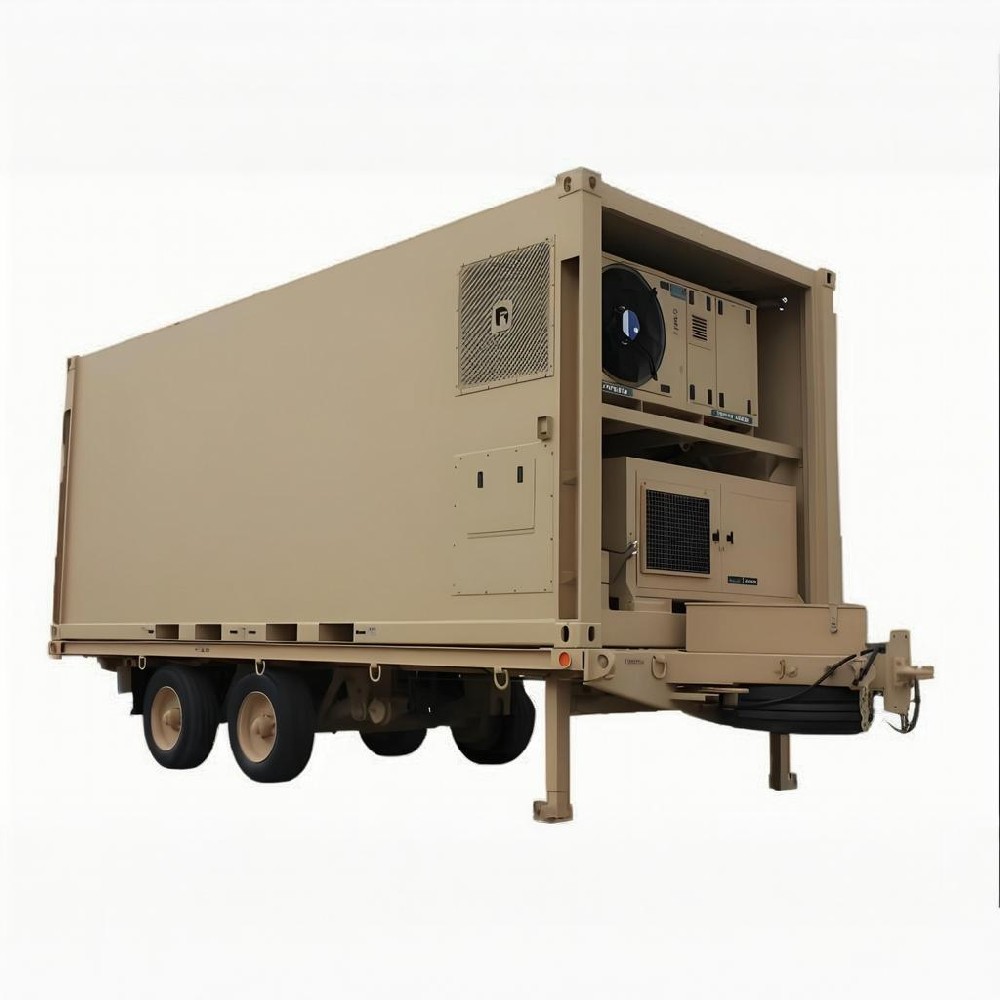 移动应急方舱特种车